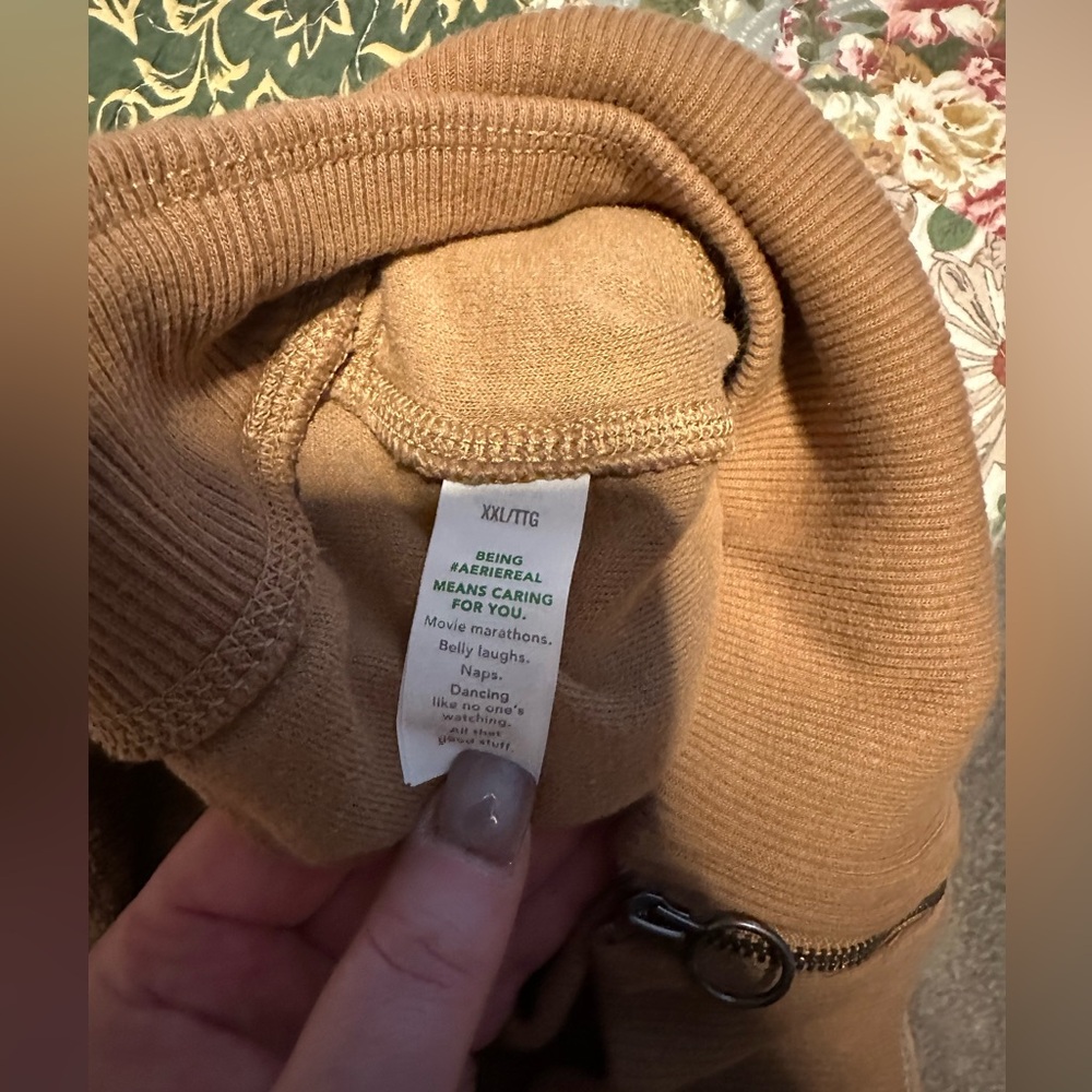 Aerie Sherpa lounge pants. Size XXL. - Picture 6 of 6